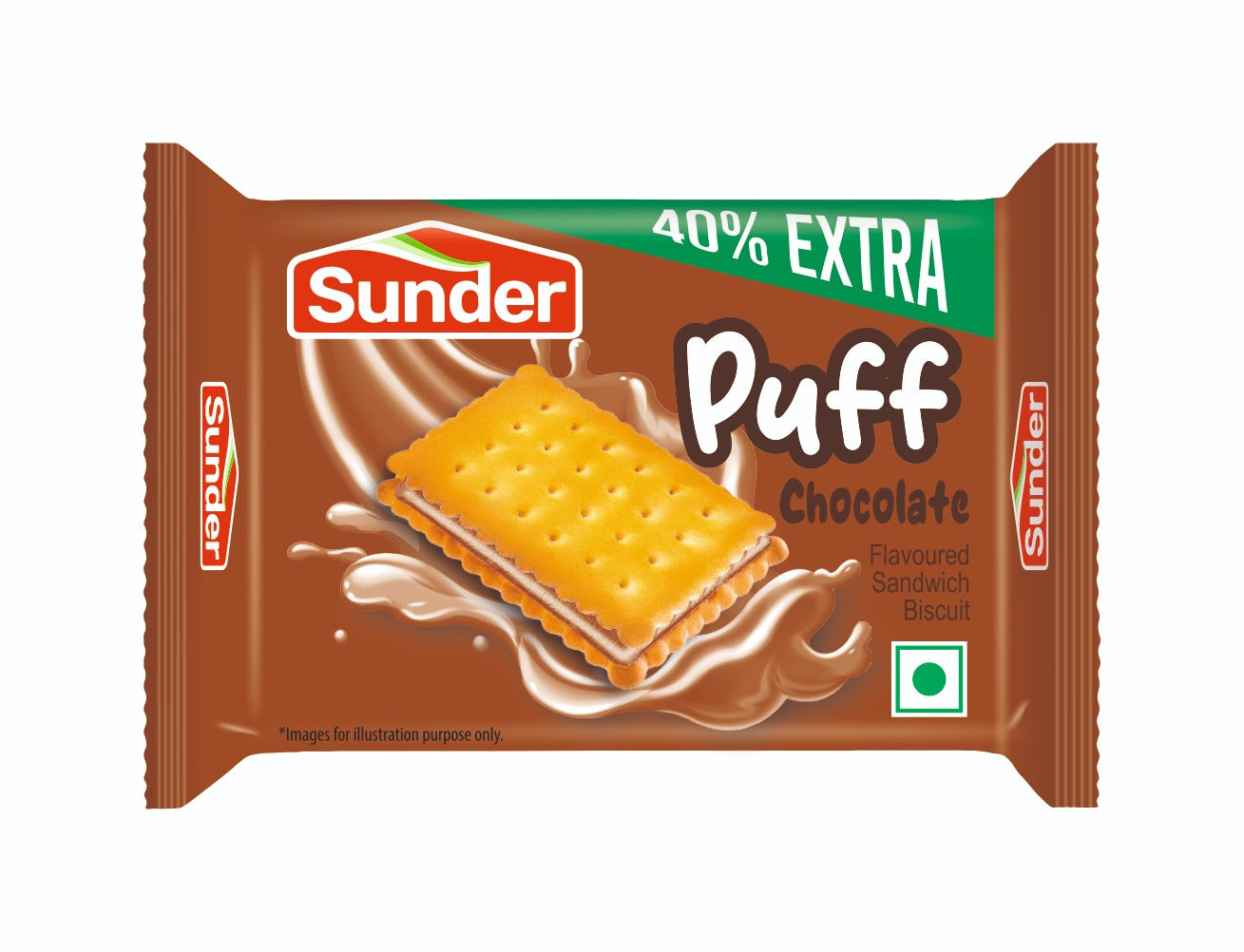 Puff Biscuit Chocolate